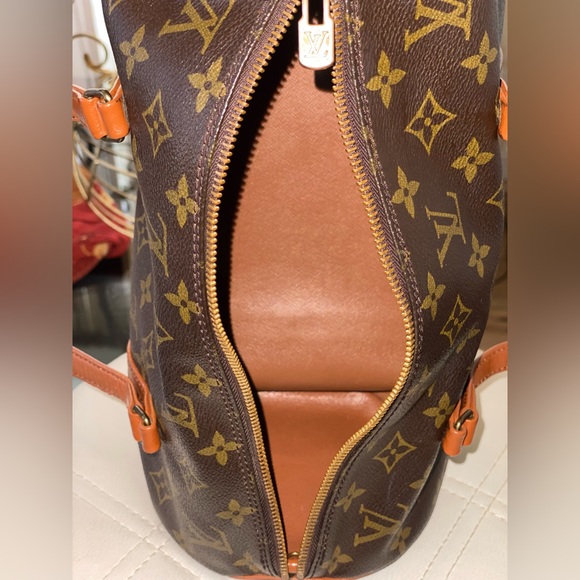 💯AUTHENTIC VINTAGE LOUIS VUITTON BROWN CANVAS MONOGRAM PAPILLON 30 SHOULDER BAG - Picture 10 of 15